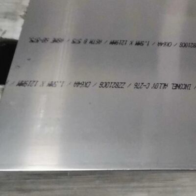 ASME SB-575 UNS N10276 ハステロイ合金 C-276 プレート 3*1220*2440MM