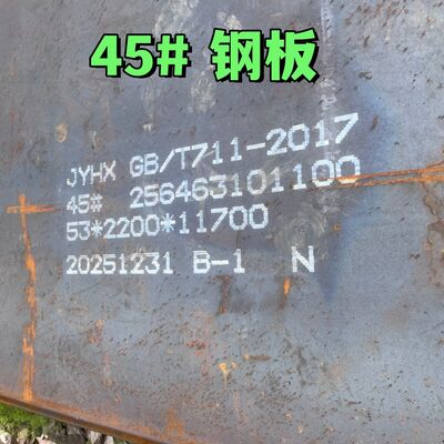 S45C 45# SAE1045 Aisi 1045 10 - 200mm 熱巻き鋼板