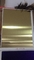 金ミラー304のステンレス鋼シート304のチタニウムの金ミラー色のステンレス鋼シート