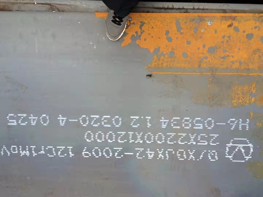 1000x1000mmの12cr1mov合金の構造スチールの版BSの標準