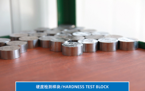 Hardness test block 34CrNiMo6 消された合金鋼丸棒棒 正規化 焼却 DIN 1.6582 OD 25mm 8