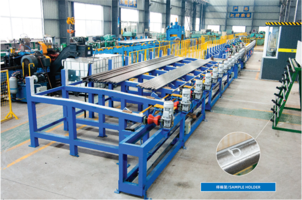 Ultrasonic automatic flaw detection system 34CrNiMo6 消された合金鋼丸棒棒 正規化 焼却 DIN 1.6582 OD 25mm 15